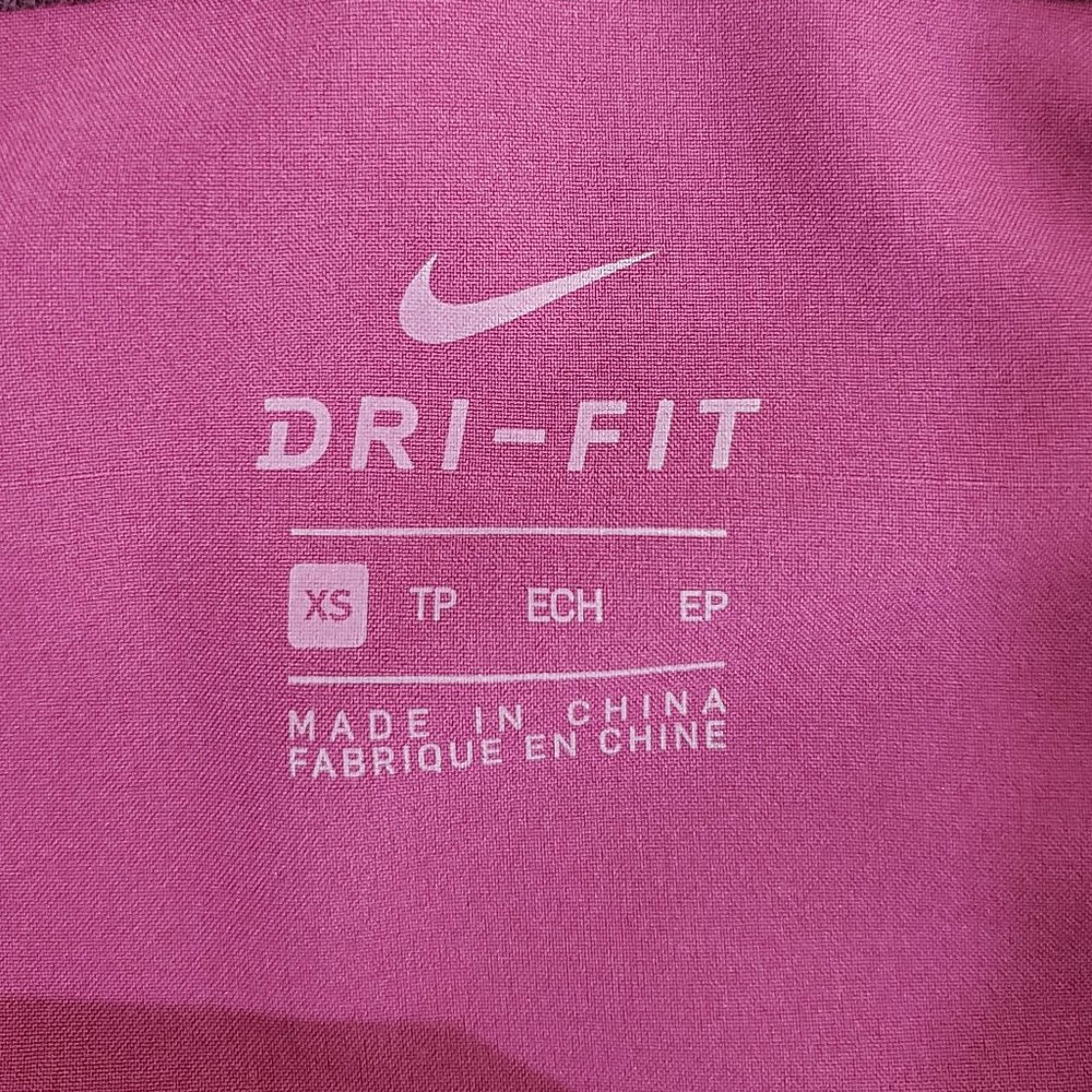 Nike Dri-Fit Mesh Racerback Tank Top Purple Sz.XS - Picture 7 of 10